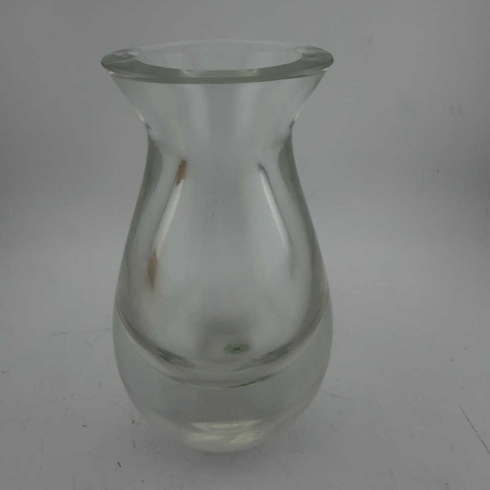 Williams Sonoma Clear Grande Cuisine Glass Bud Vase Made in Poland